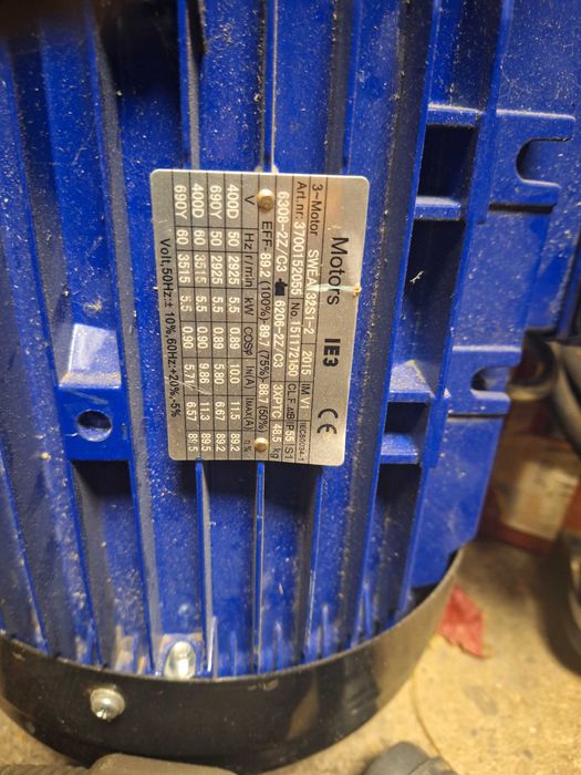 Silnik elektryczny 5.5 Kw