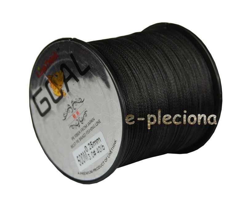 plecionka Goal 500m 0,20 mm czarna spining feeder