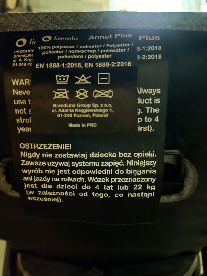 Wózek spacerowy lionelo