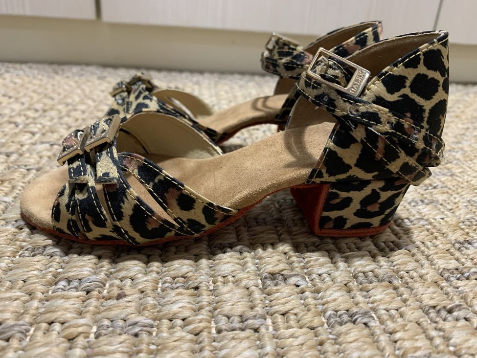 Дитячі туфлі для танців Galex 17.0, танцювальні туфлі.