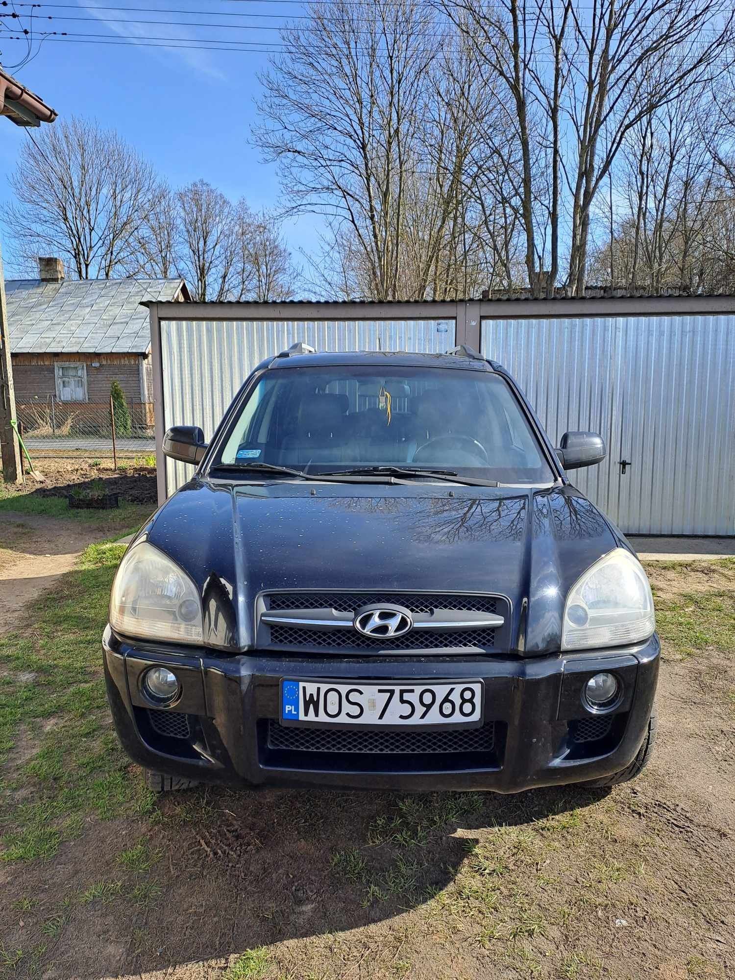 Hyundai tuscon 2006r silnik 2.0 benzyna+ gaz