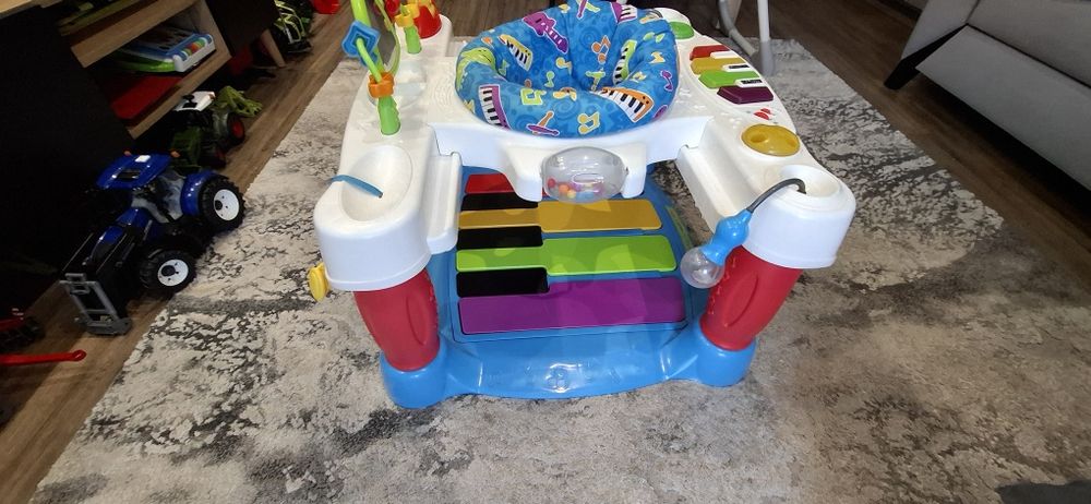 Chodzik  skoczek  edukacyjny krzesełko pianio step n play Little Super