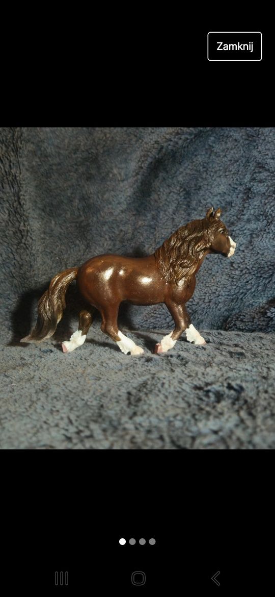 Schleich collecta custom konie koń