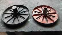 Pratos de engenho de furar