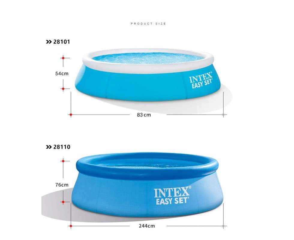 Компактный надувной бассейн Easy Set Intex-2810