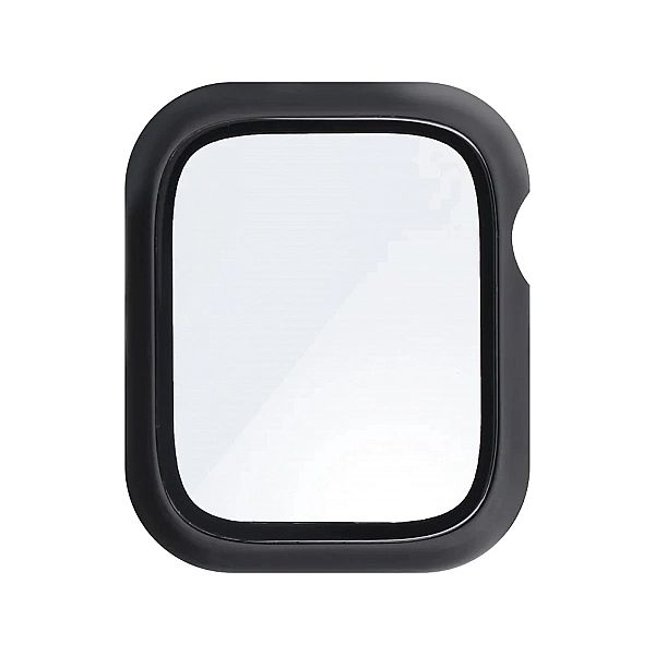 Futerał ze szkłem Braders Flexible do Apple Watch 7/41mm grafitowy