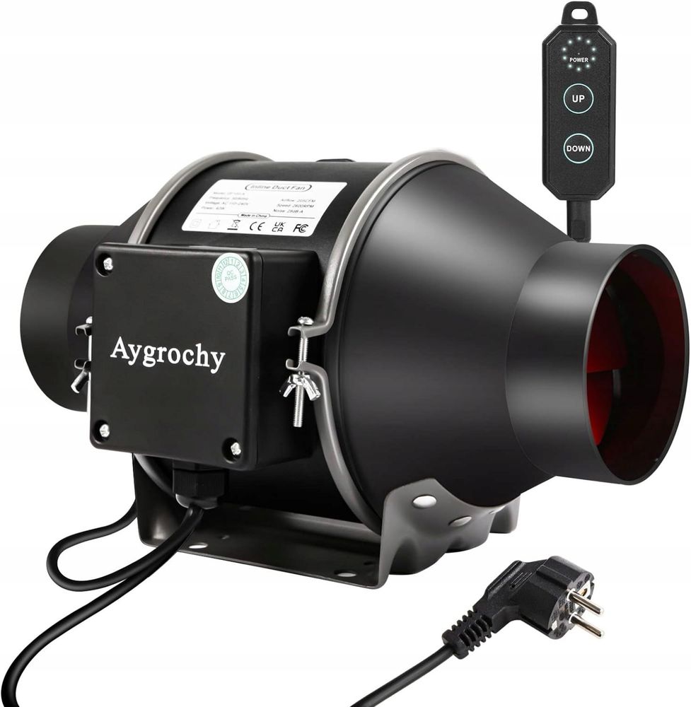 Wentylator przenośny AYGROCHY 150 mm 595 m/h
