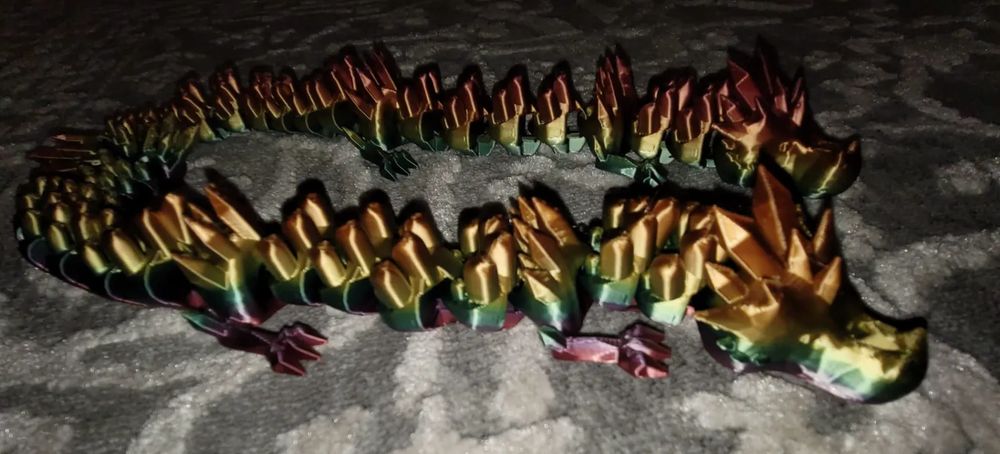 Dragão Articulado para Colecionar