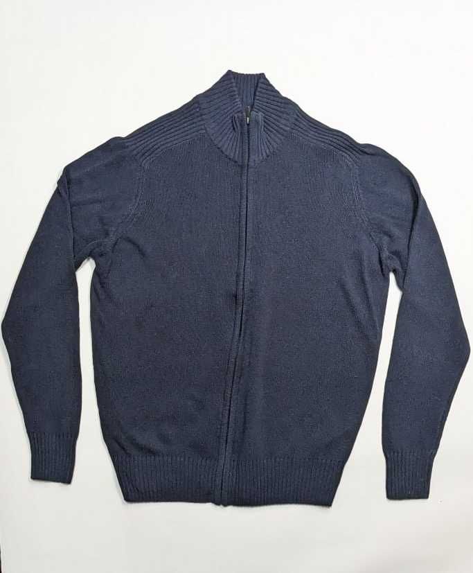 Кофта на блискавці Identic Denim (синя)