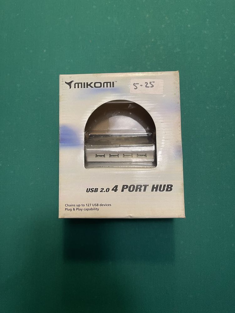 Usb 2.0, 4 porty hub