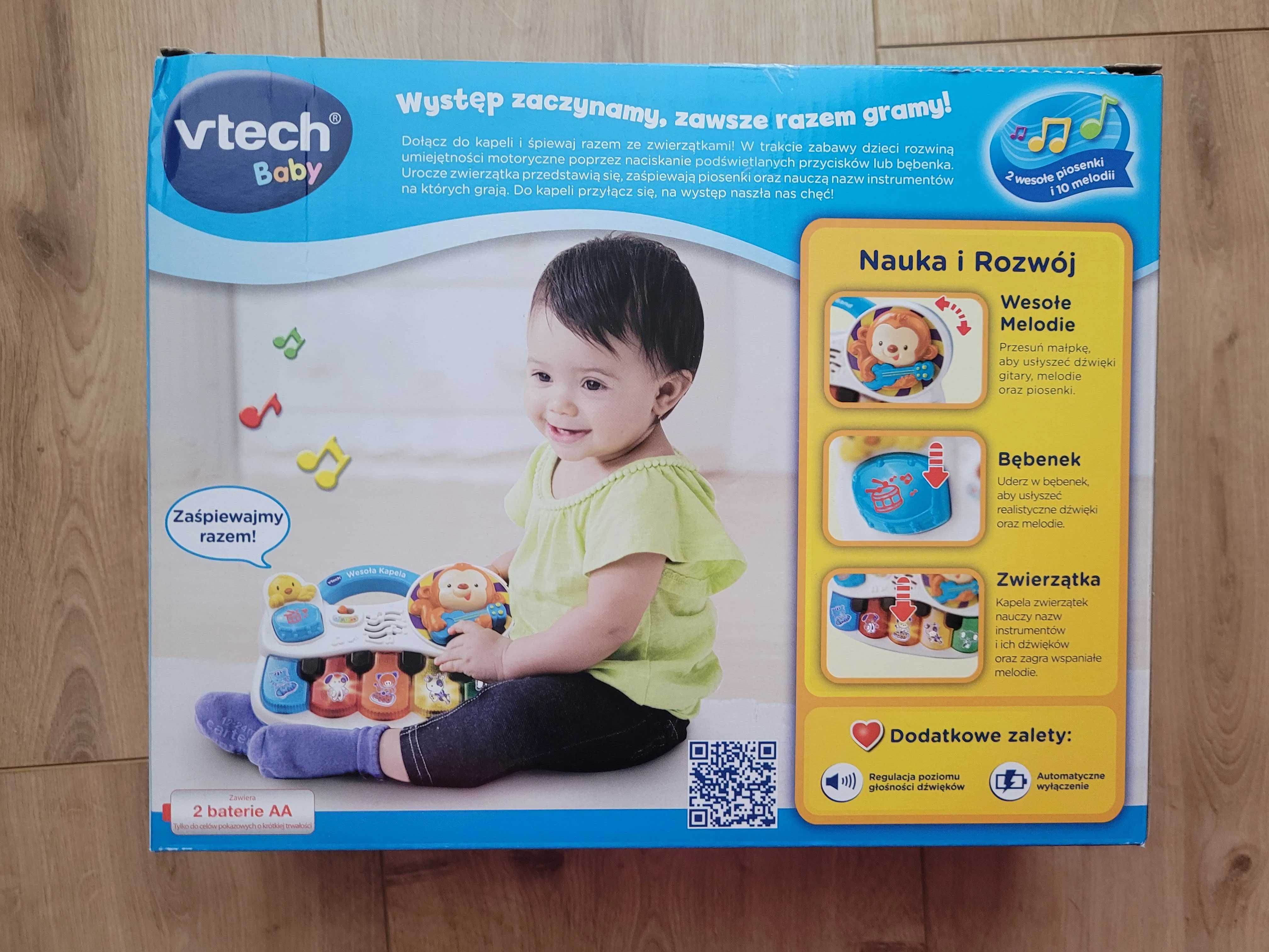 NOWA zabawka Vtech Wesoła kapela Trefl pianino dla dzieci 61074 keybor