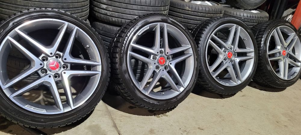 Oryginalne felgi 18 AMG opony zima  polecam