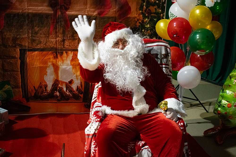 Wizyta Świętego Mikołaja. Przedszkola, żłobki, szkoły, firmy.