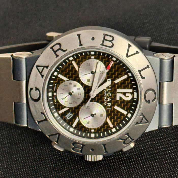 Reloj Bulgari Diagono Titanium 44mm Original