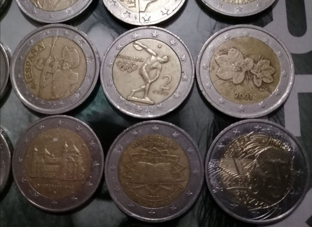 Moedas de 2€ raras