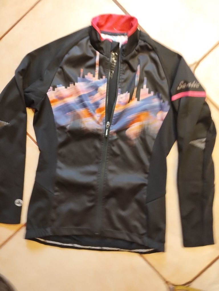 Bluza kolarska Santic ocieplana Cycling For Freedom - Jazda na rowerze