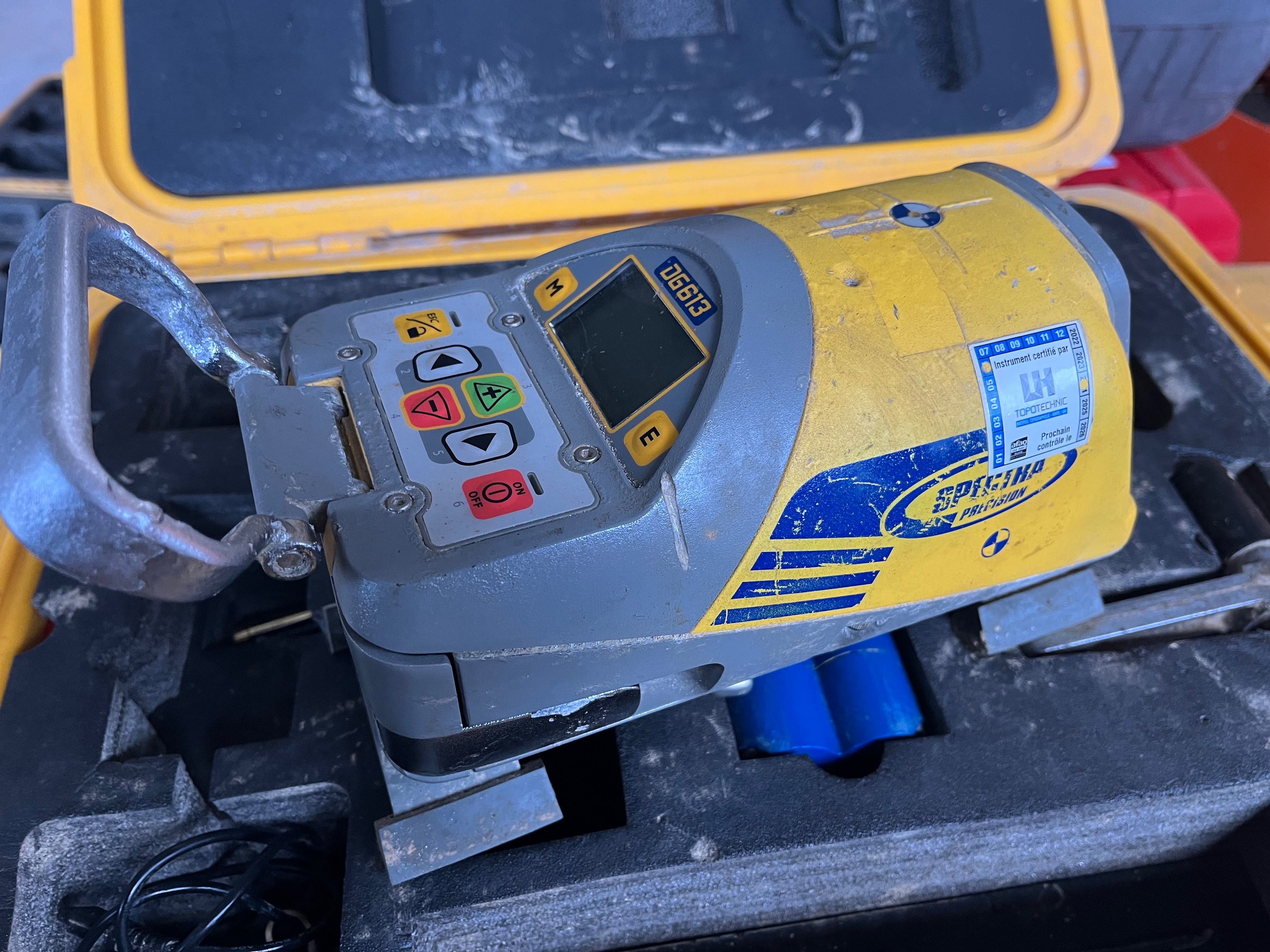 Laser rurowy kanalizacyjny spectra dg616 leica hilti topcon