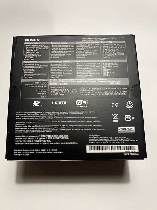 Aparat FujiFilm X100F Czarny Idealny stan