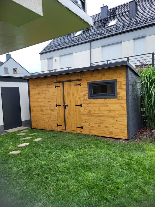 PROMOCJA Domek nowoczesny na narzędzia 4x2