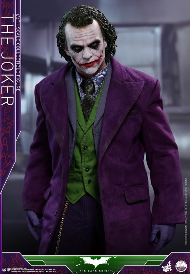 Фигурка 1/4 hot toys QS 10 THE DARK KNIGHT – THE JOKER special edition