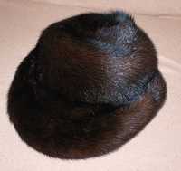 Женская шапка из натурального соболя. 56 размер.
