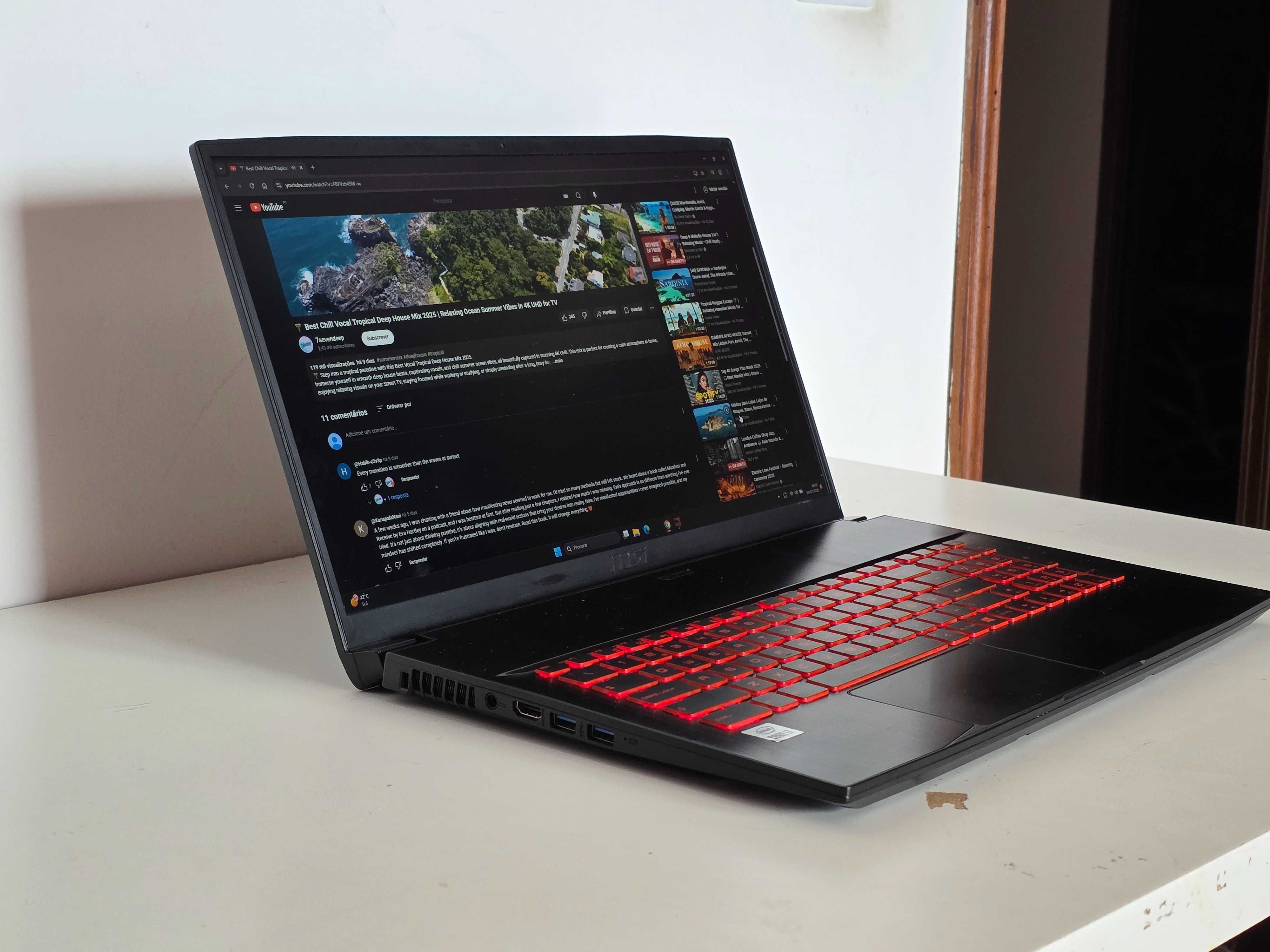 Portatil gaming MSI  LCD 17.3 /i7/RTX 3060