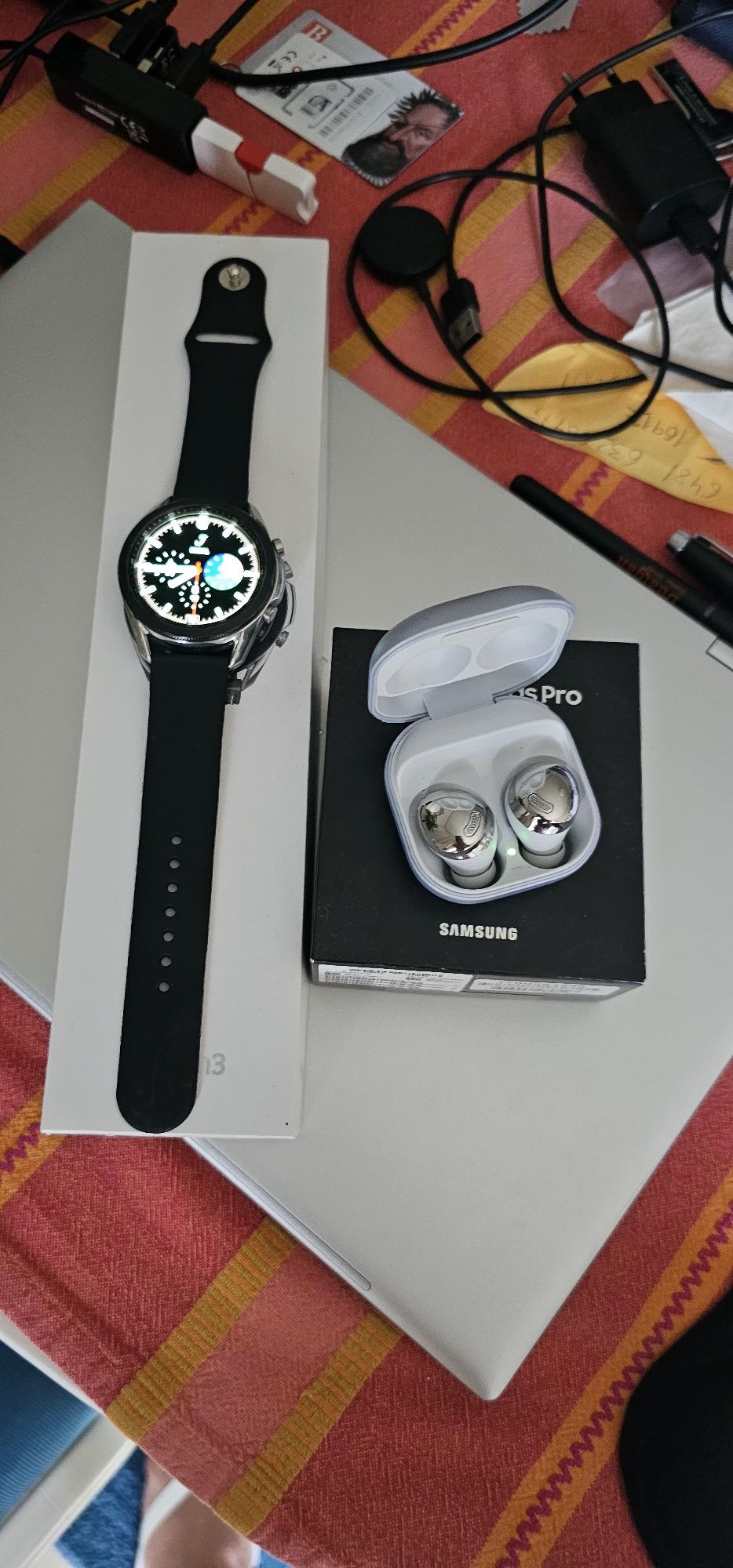 Watch 3 e Galaxy Buds Pro