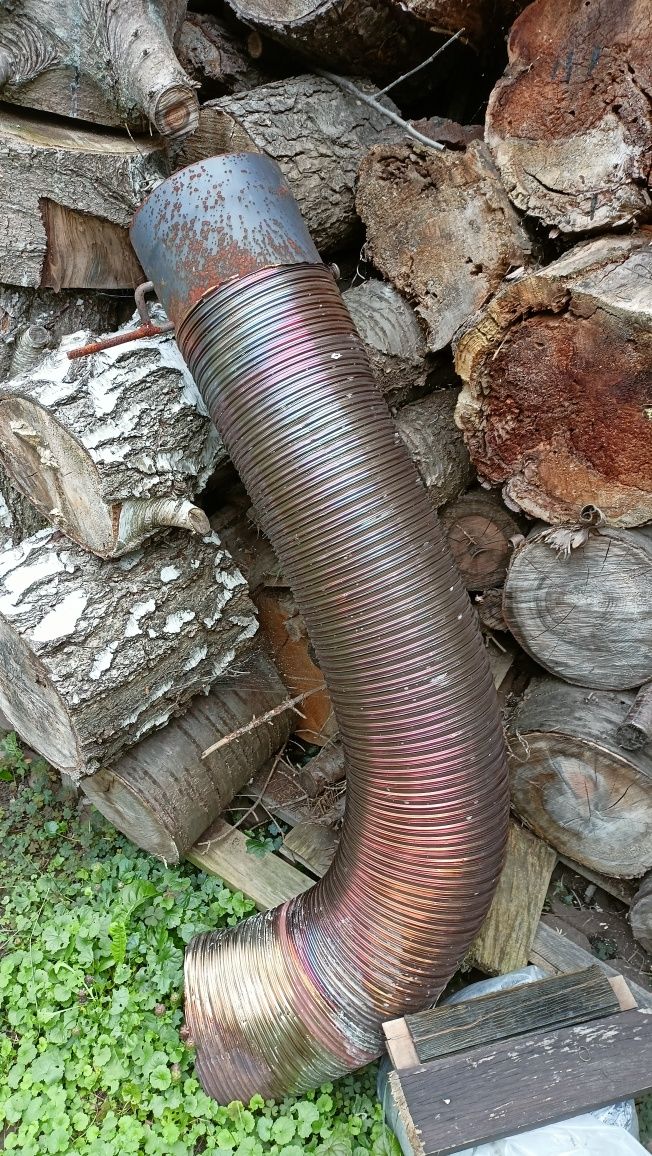 Wkład kominkowy 16 kw ciężki solidny rura + aglomarmur