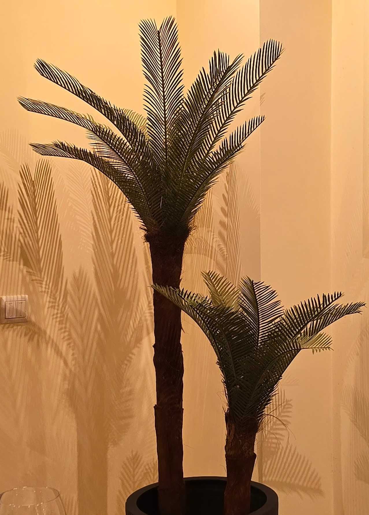 Planta Decorativa Palmeira Cica Dupla Artificial