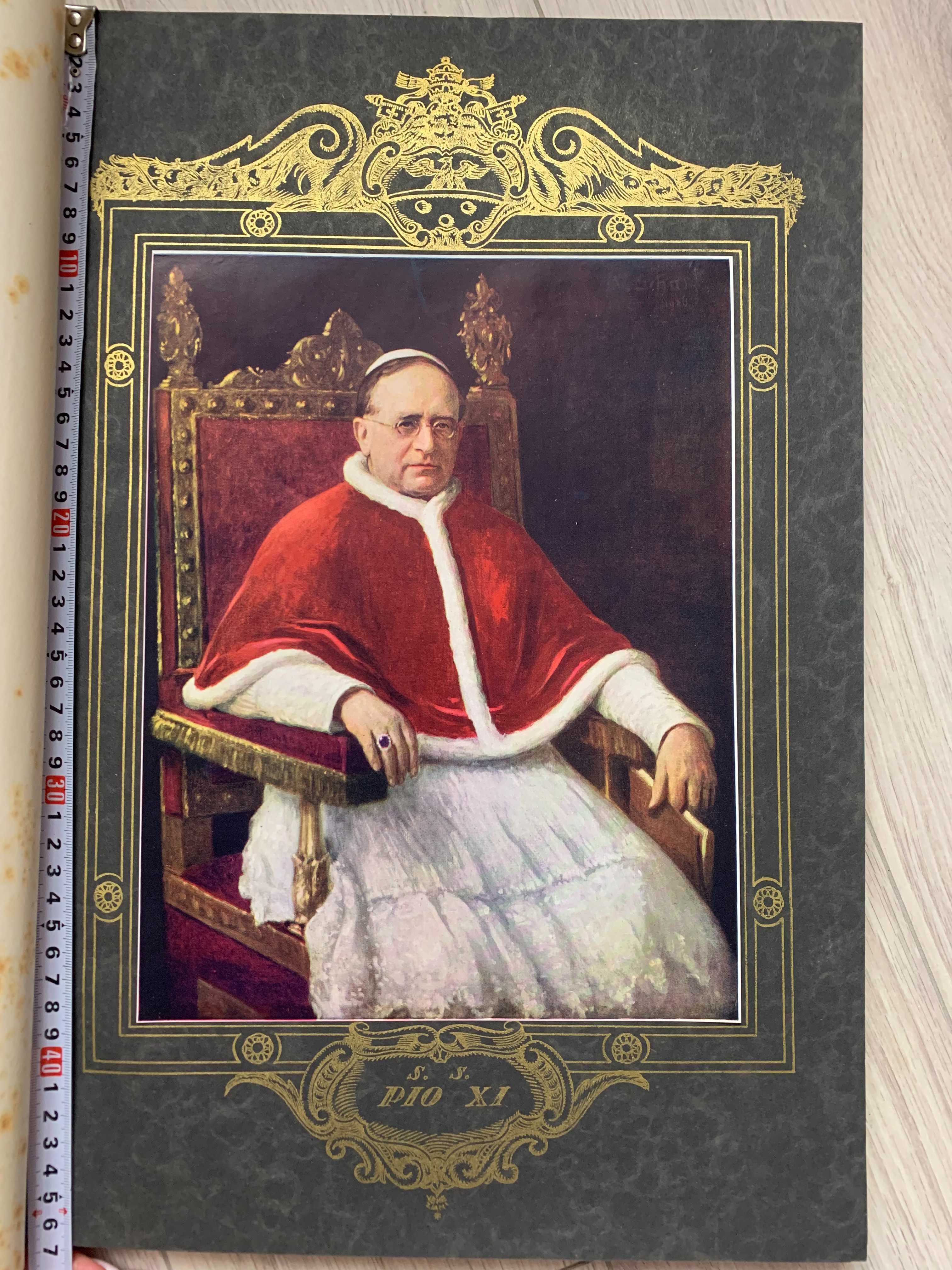 Книга"Кнасуні Італії-місто Ватикан"1930 видан. присв Папі Римському XI