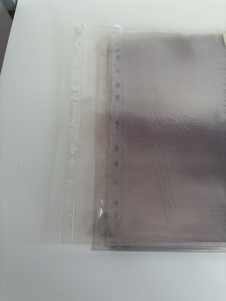 plastikowe przekładki A4 koszulki na dokumenty własne indexynumery