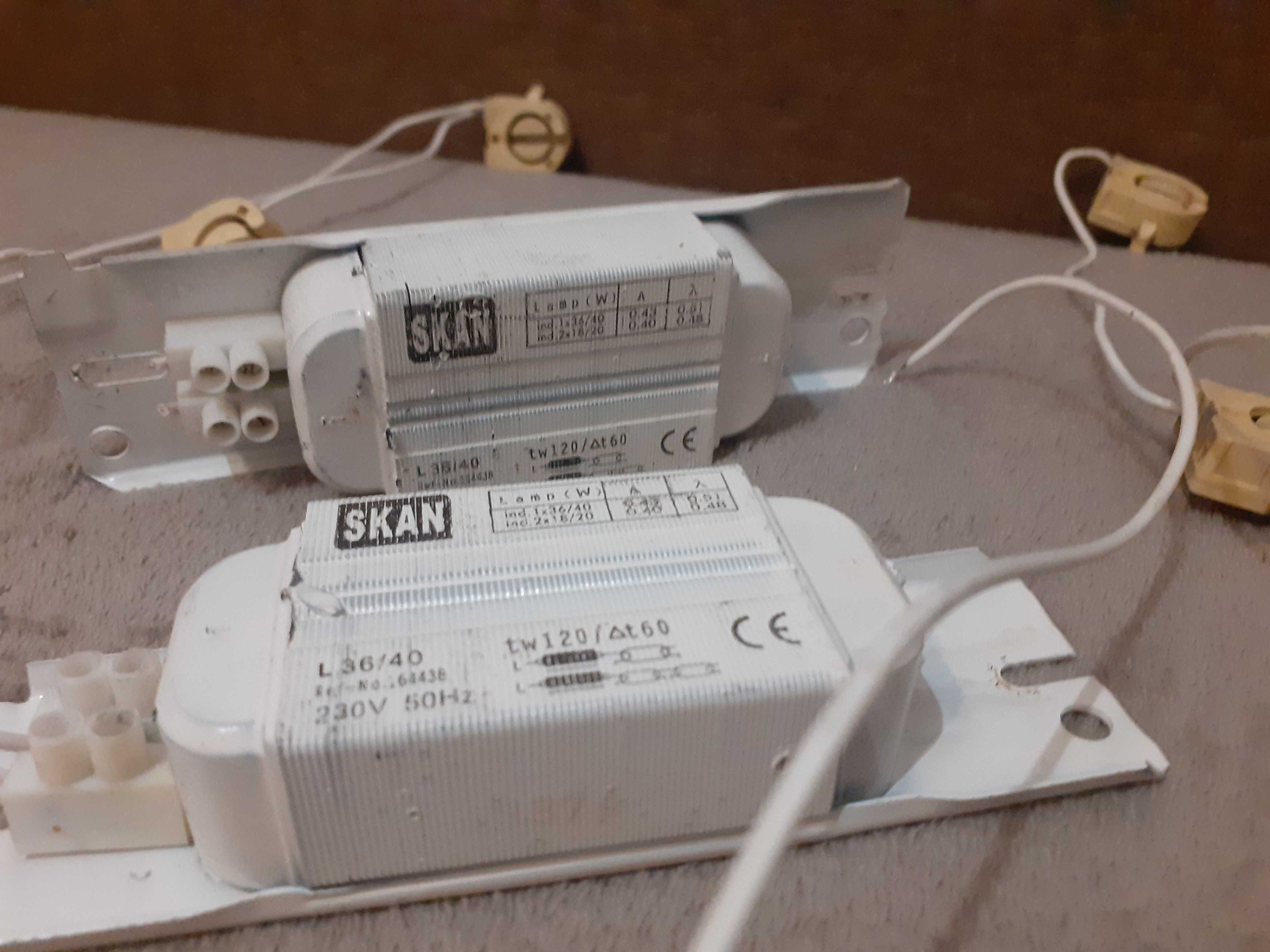 Komplet Stateczniki indukcyjne 18-40W gniazda G13 T8