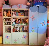 Baggi piękne meble dziecięce do pokoju dziecięcego wiosna motyl