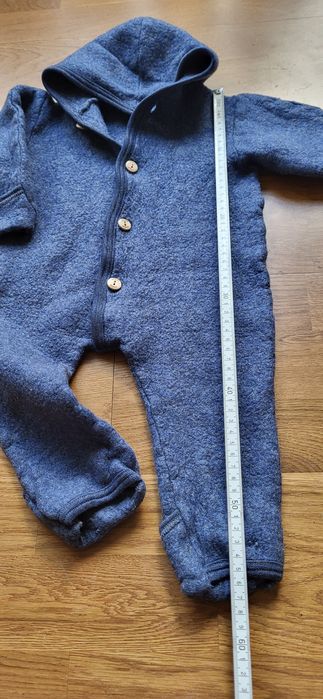 Welniany kombinezon engel 62 68  merino wool