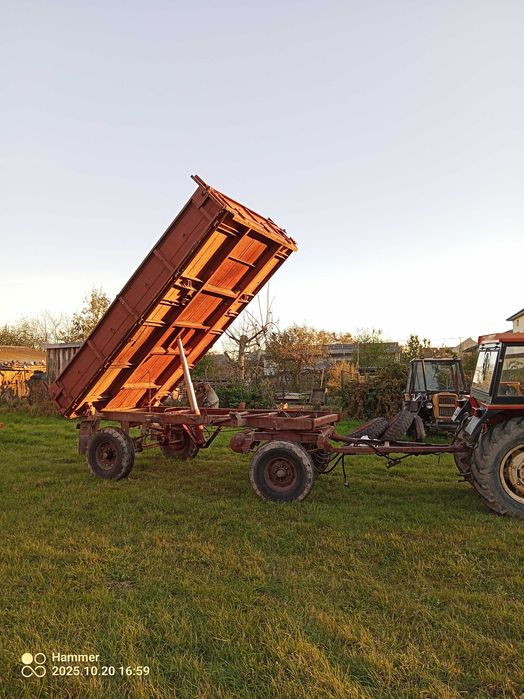 Przyczepa wywrotka 4-6 Ton Gomselmash 47 AUTOSAN D 732  MOŻ TRANSPORTU