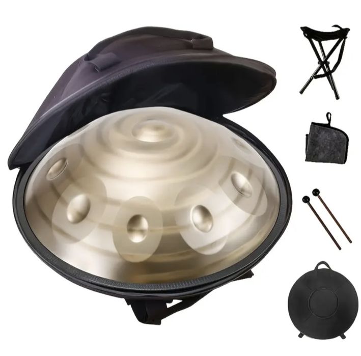 Хендпан 10 нот 56 см Kurd D мінор‼️Золотий