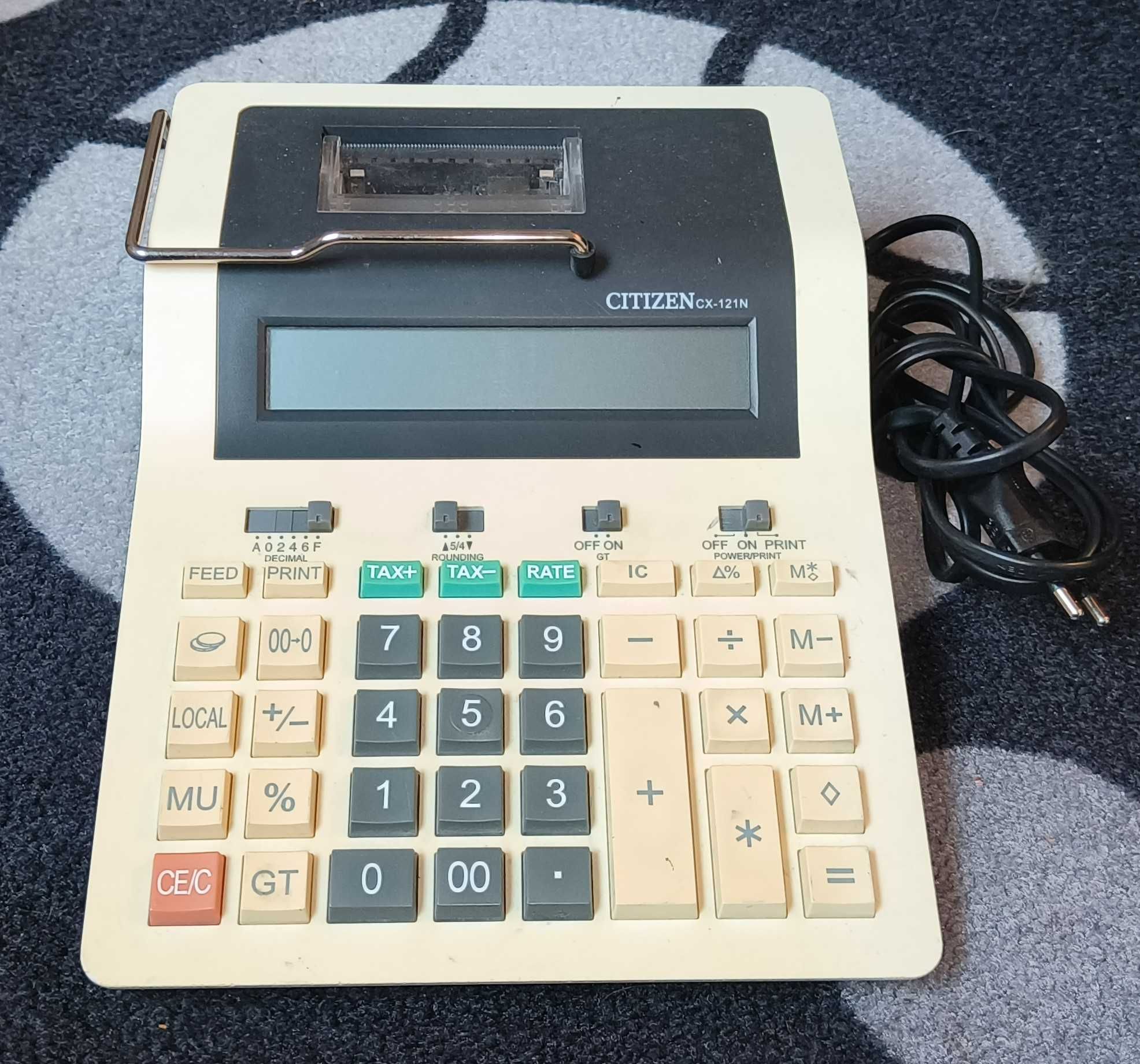 Kalkulator z drukarką Citizen CX-121N