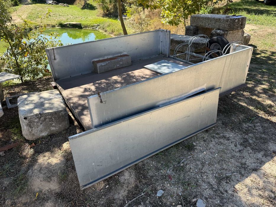 Atrelado Reboque Grande com Suporte de Bicicletas, Modular