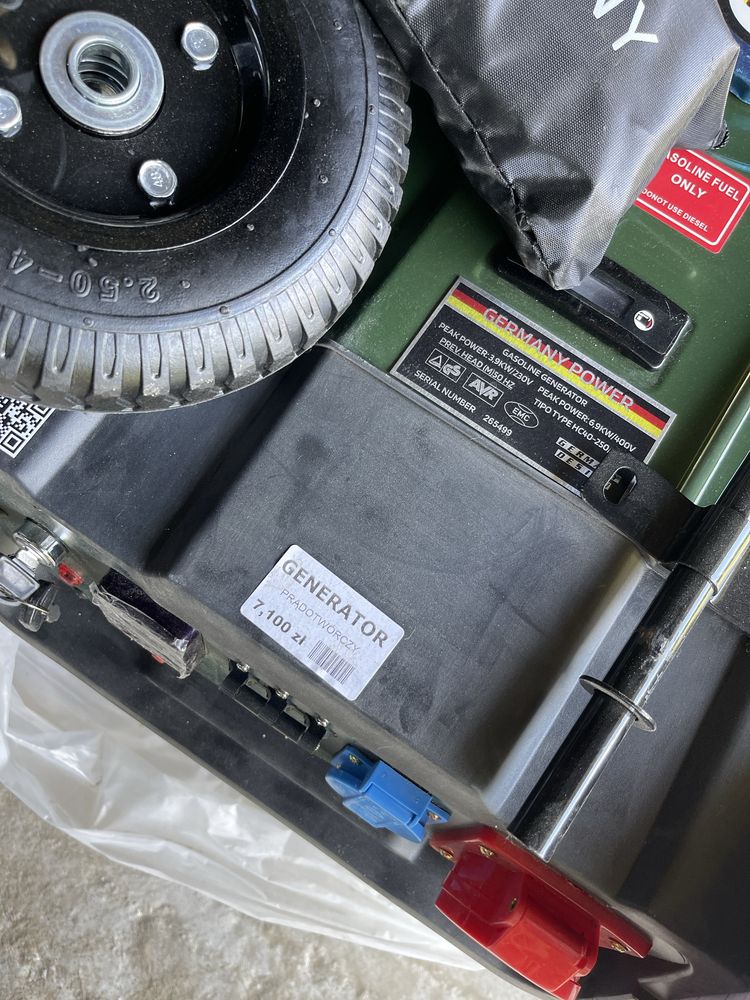 Nowy Generator prądotwórczy KONGERG KG-97-GN spalinowy