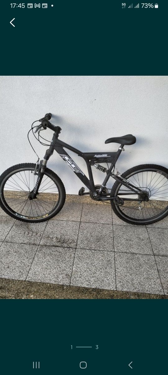 Bicicleta em bom estado so precisa duma revisao