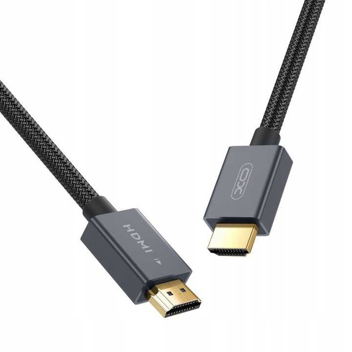 Kabel HDMI 8K 1,5m Pozłacany Oplot