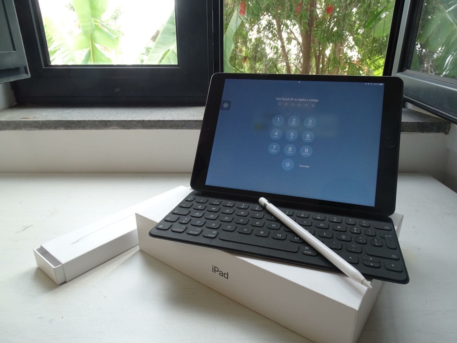 Pack iPad 8ªgª 128gb c teclado/capa e pencil Apple