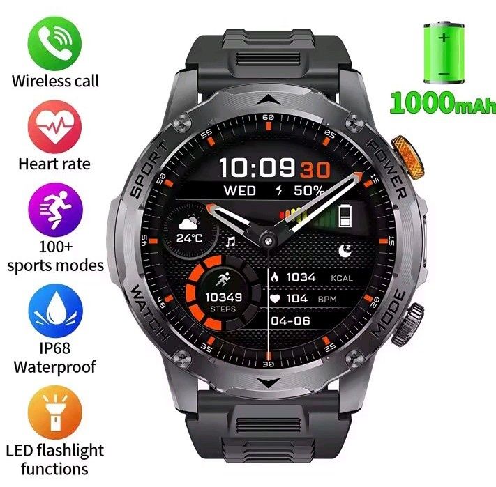 Акція! Смарт годинник|Смарт часы| Smart Watch LIGE AK 87