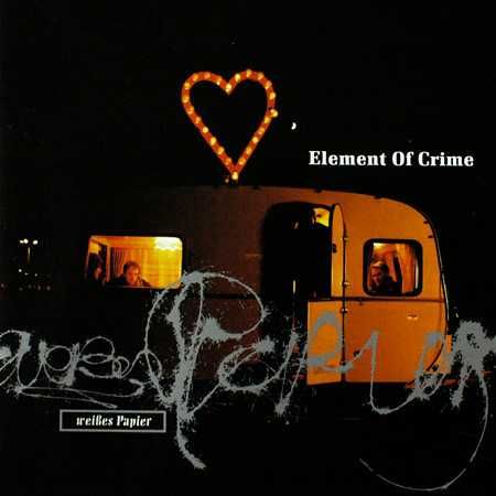 ELEMENT OF CRIME cd Weibes Papier               indie art rock