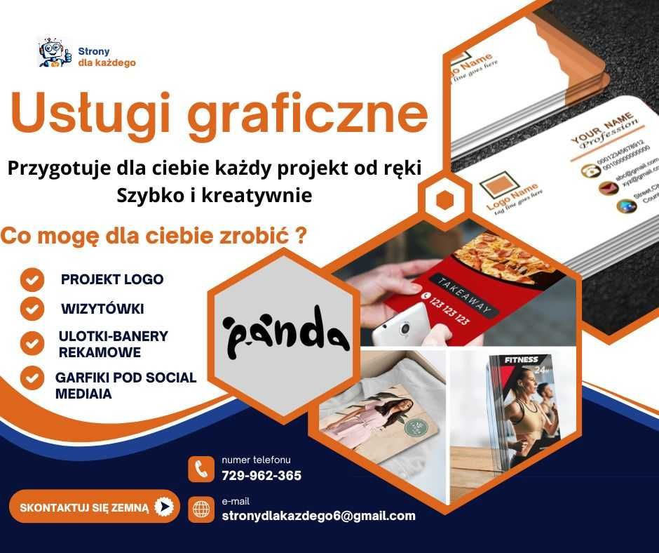 Strony www, projekty graficzne, reklama wszystko w jednym miejscu!