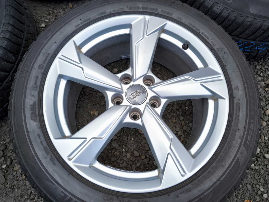 Koła Audi A6 C8 A4 A5 A8 A7 Q5 Q3 SQ5 18 cali 5x112 ET39 Opony 225/55