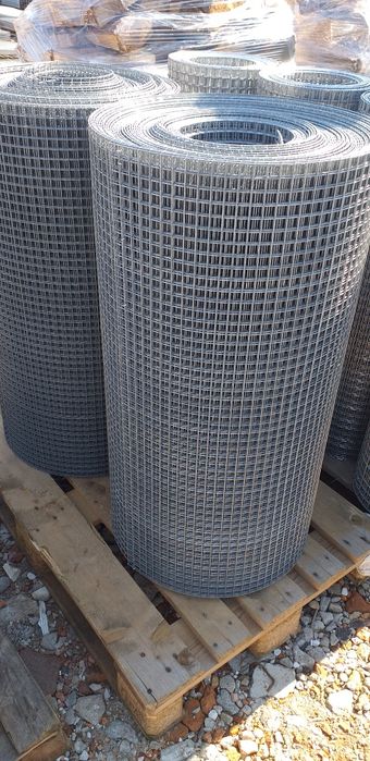 siatka zgrzewana ocynk fi 0,8 mm oko 19x19mm,kurnik,gołębnik