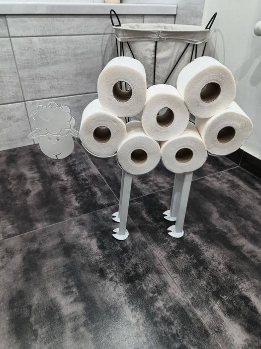 Stojak na papier toaletowy owieczka