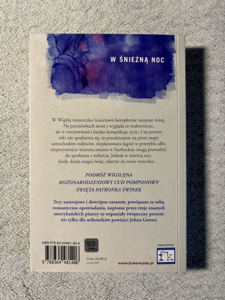 Książka W śnieżną noc - Maureen Johnson, John Green, Lauren Myracle