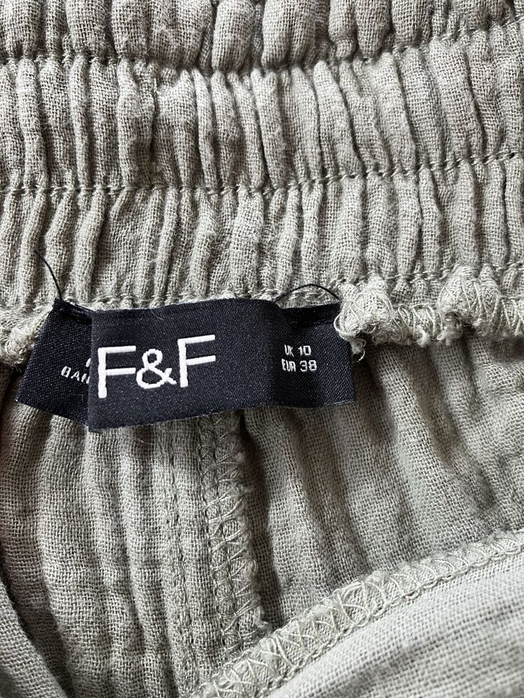 Spodnie f&f bawełna